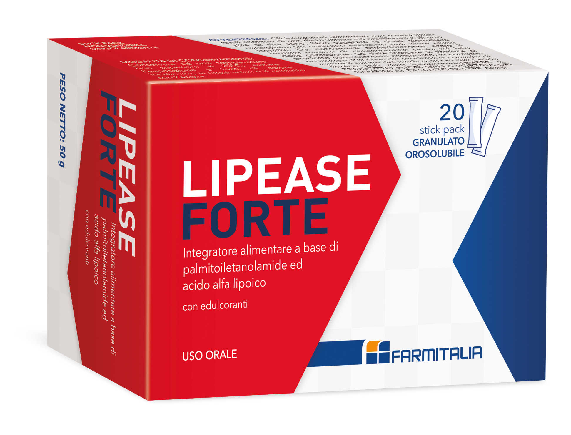 Lipease Forte 20 Stick Pack - Integratore Antinfiammatorio