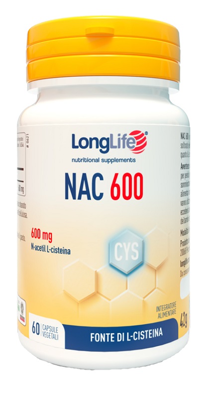 LONGLIFE NAC 60 Cps 600mg