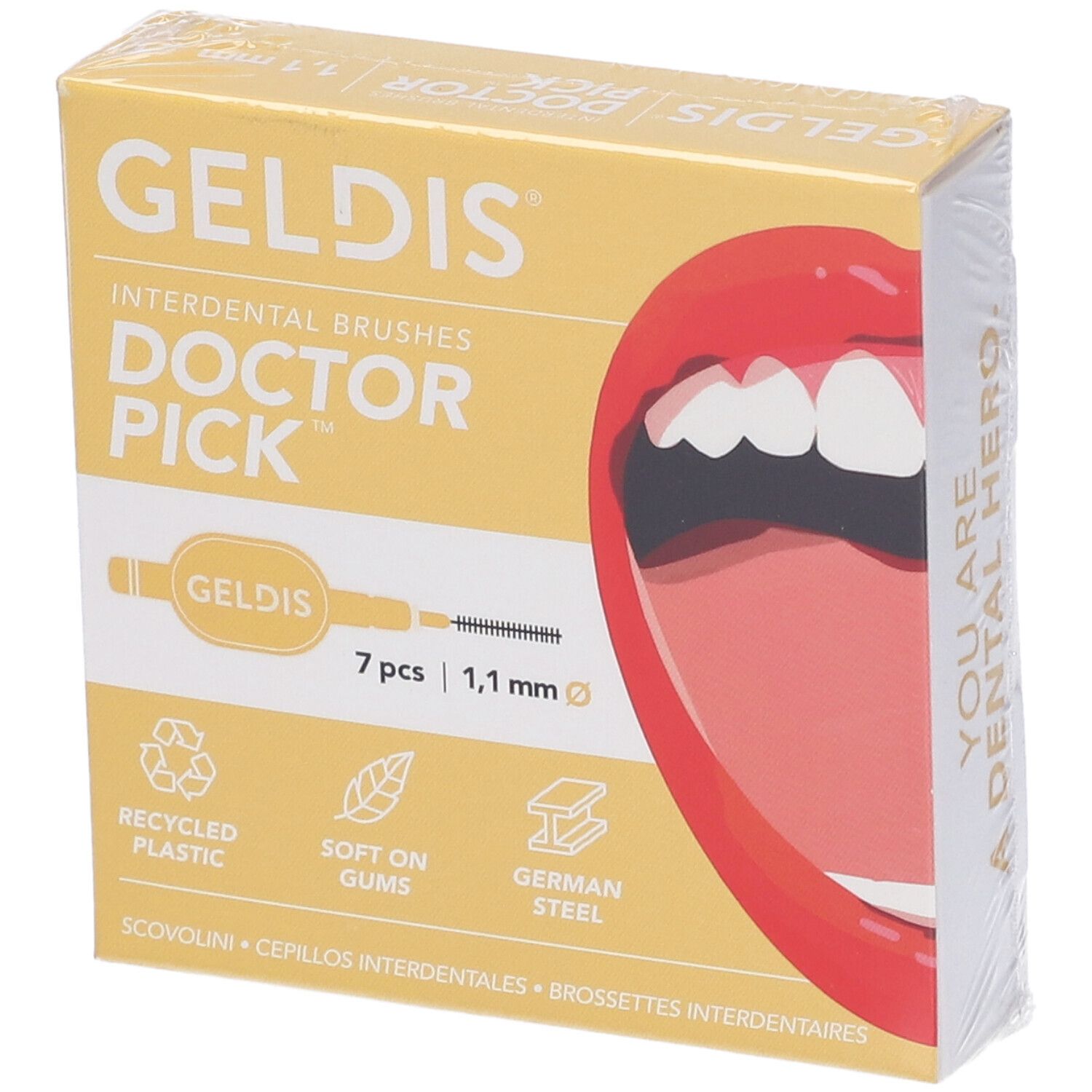 GELDIS Doctor Pick 1,1mm 7pz
