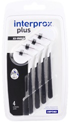 Interprox 4G Plus Scovolino XX Maxi Nero 6 Pezzi