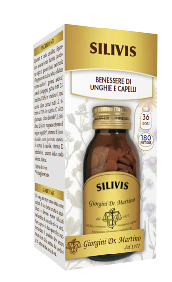 Dr. Giorgini Silivis Integratore Unghie e Capelli 180 Pastiglie