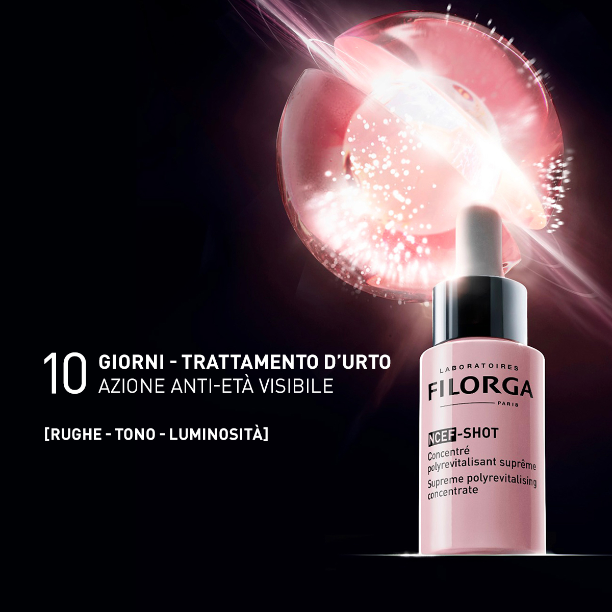 Filorga NCEF-Shot siero concentrato rivitalizzante viso 15mL