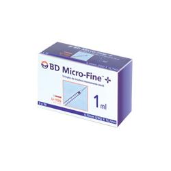 BD Micro fine Siringa Per Insulina 1ml g29 7mm 30 pezzi
