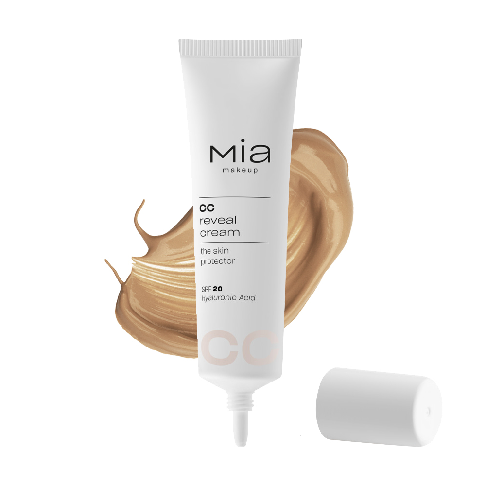Mia Makeup - CC Reveal Cream The Skin Protector - Crema Perfezionatrice N.03 Medium Dark 