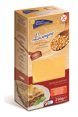 Piaceri Mediterranei Pasta Di Mais Lasagne Senza Glutine 250 g
