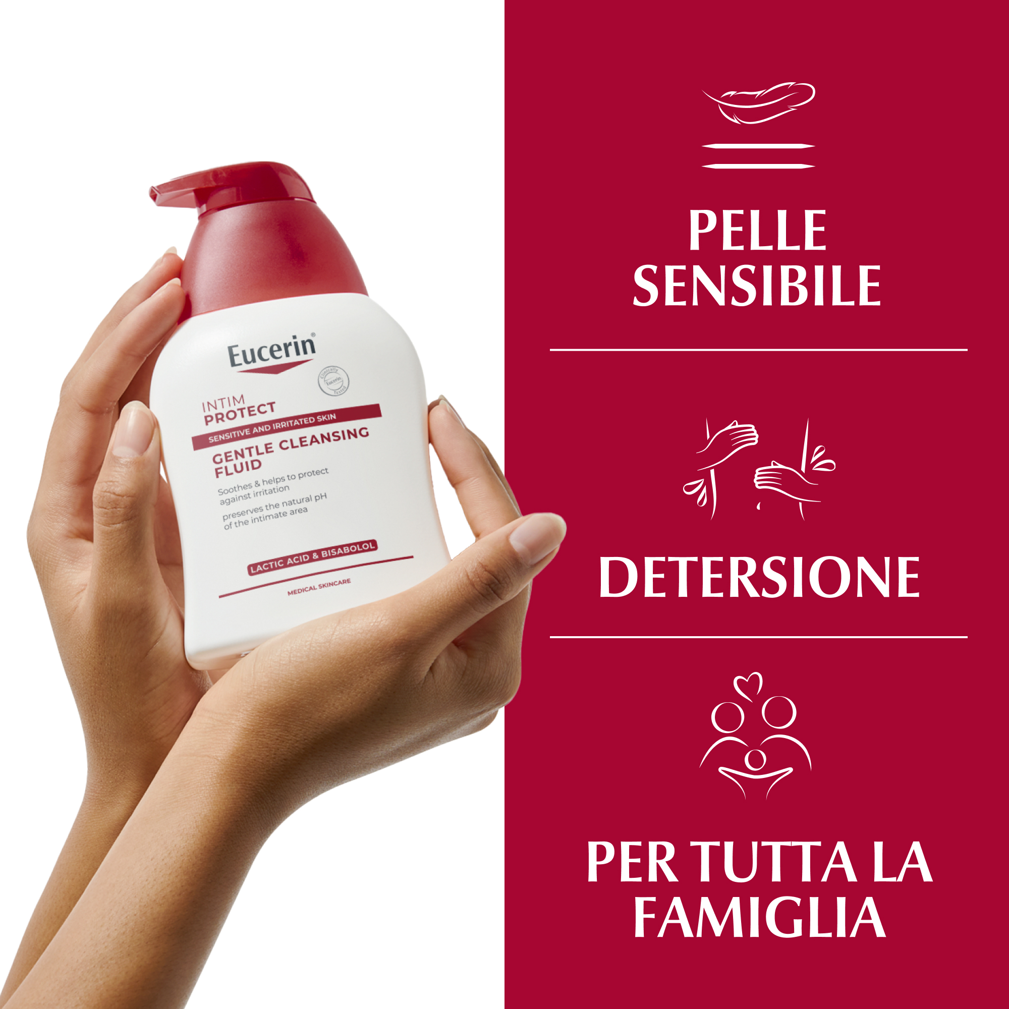 Eucerin Bipack Detergente Intimo Delicato 250ml + 250ml
