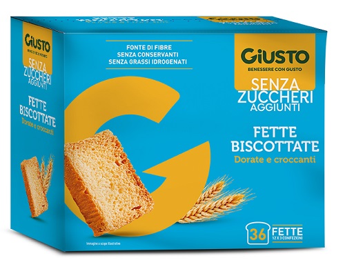 GIUSTO S/Z Fette Biscottate 300g
