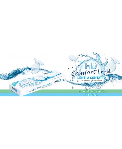 HD Comfort Lens Lenti A Contatto Monouso Giornaliere Diottrie 3,00 10 Lenti