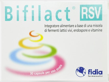 Bifilact RSV Integratore Fermenti Lattici Vivi 30 Capsule