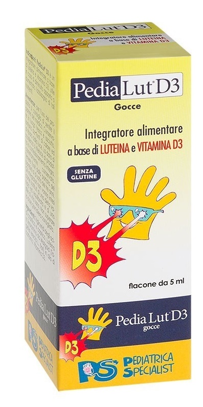 Pedialut D3 Gocce Integratore Per La Vista E Le Ossa 5 ml
