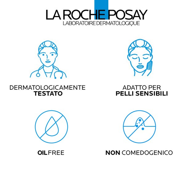 La Roche-Posay Effaclar Detergente Viso Acqua Micellare per pelle mista, grassa o a tendenza acneica 400 ml