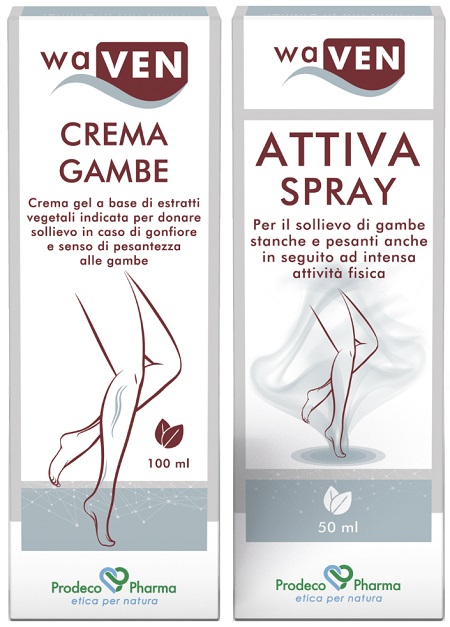 WAVEN CREMA GAMBE 100ML+ATTIVA