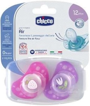 Chicco Physio Air Succhietto Luminoso Silicone +12m
