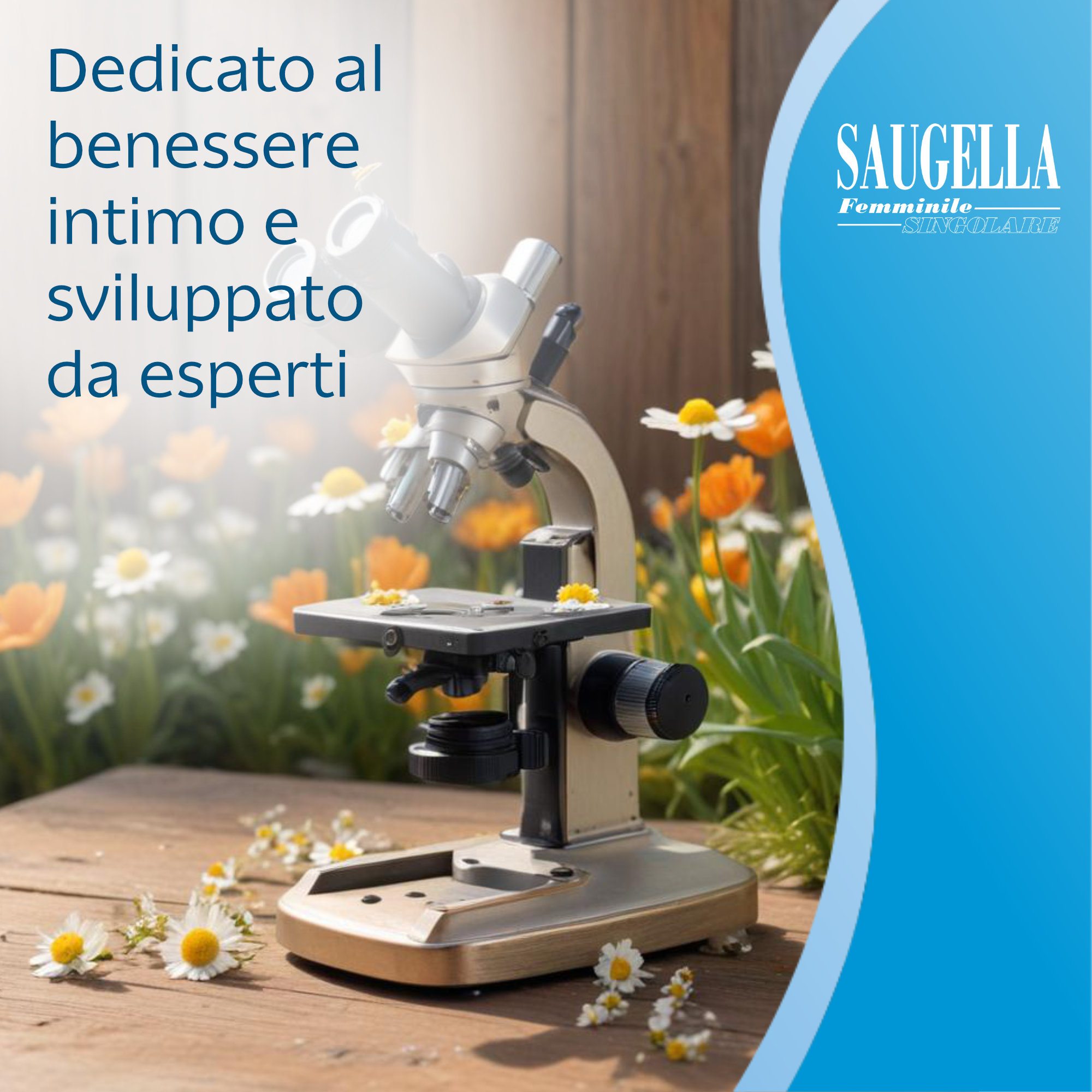 Saugella Blu Dermoliquido pH 3,5 - Detergente Intimo Antibatterico 500 ml
