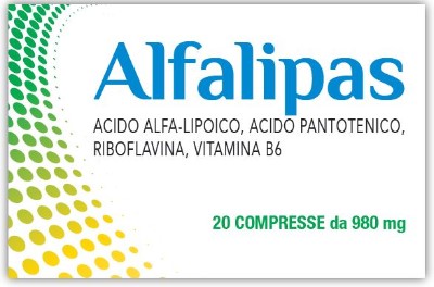 Alfalipas Integratore di Acido Alfa-Lipoico 20 Compresse