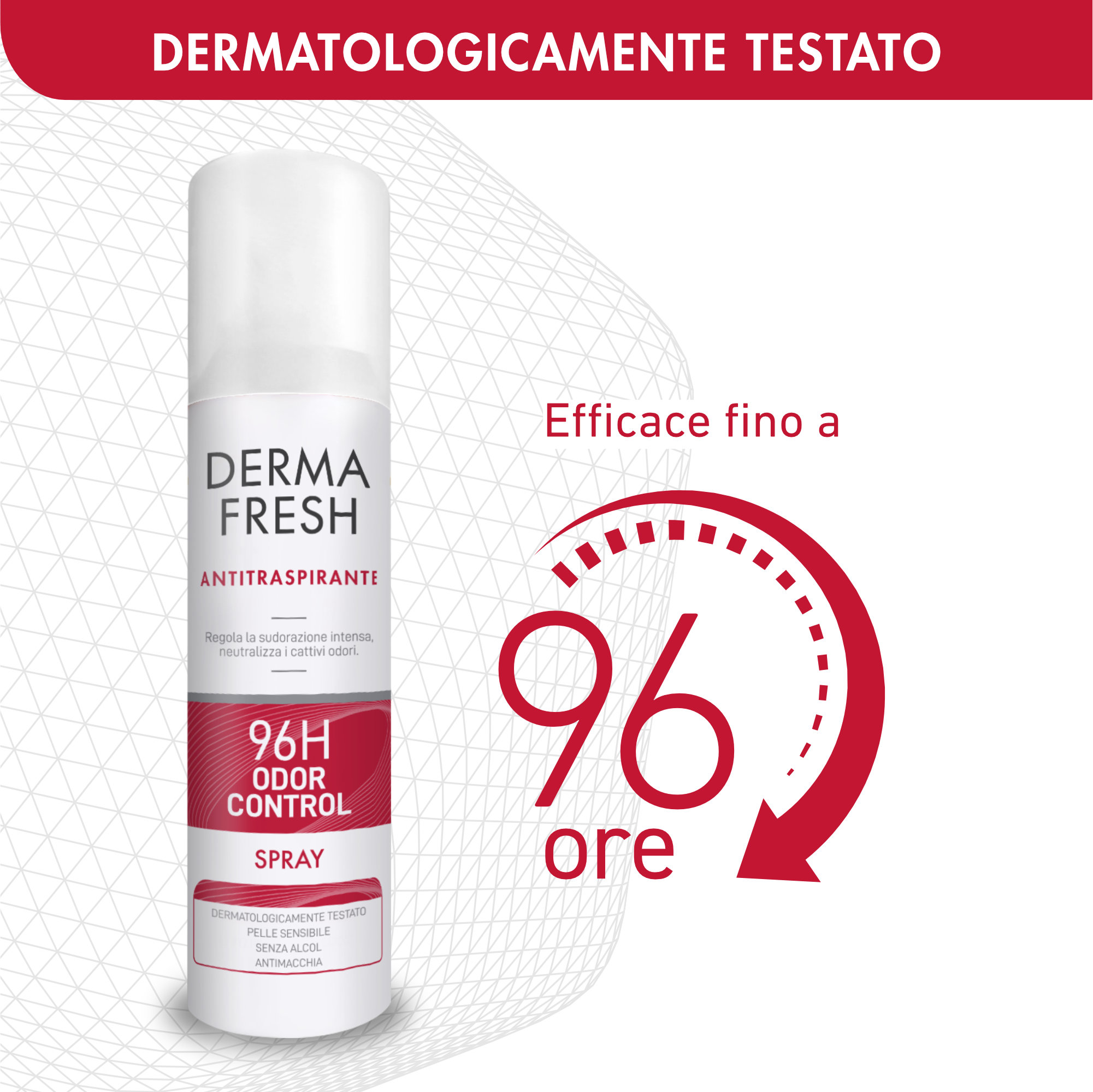DERMAFRESH 96H ODOR CONTR150ML