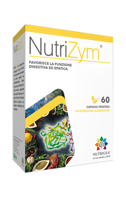 Nutrizym - Integratore per la funzione digestiva ed epatica - 60 capsule