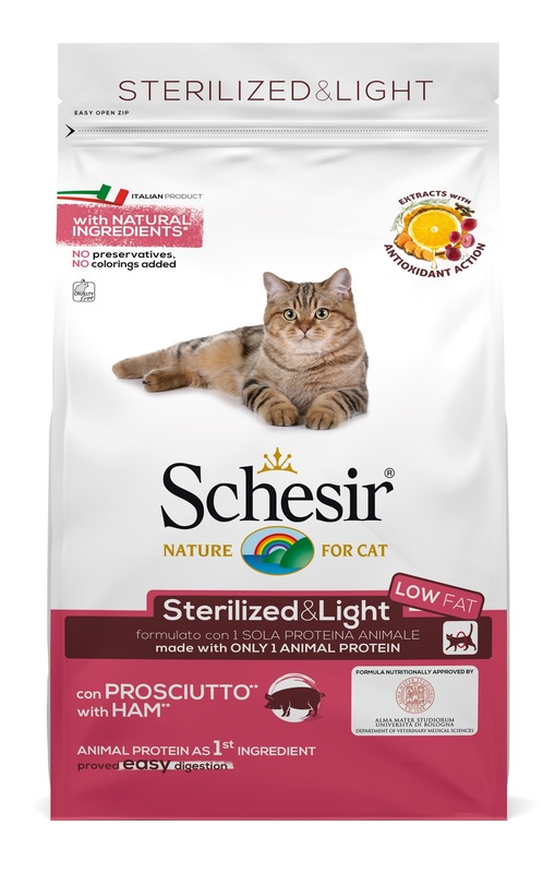 SCHESIR CAT DRY STER PR 400G