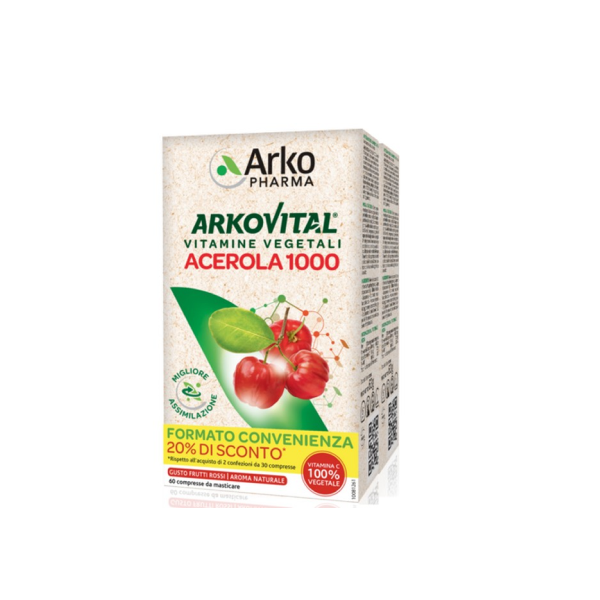 Arkovital Acerola 1000 con Vitamina C 60cpr 