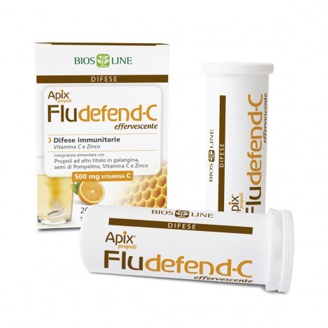 Apix Propoli Fludefend-C Integratore Difese Immunitarie 20 Compresse Effervescenti
