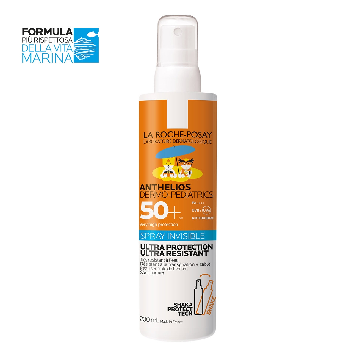La Roche Posay Anthelios Dermo-Pediatrics Spray Solare SPF 50+ Corpo 200 ml