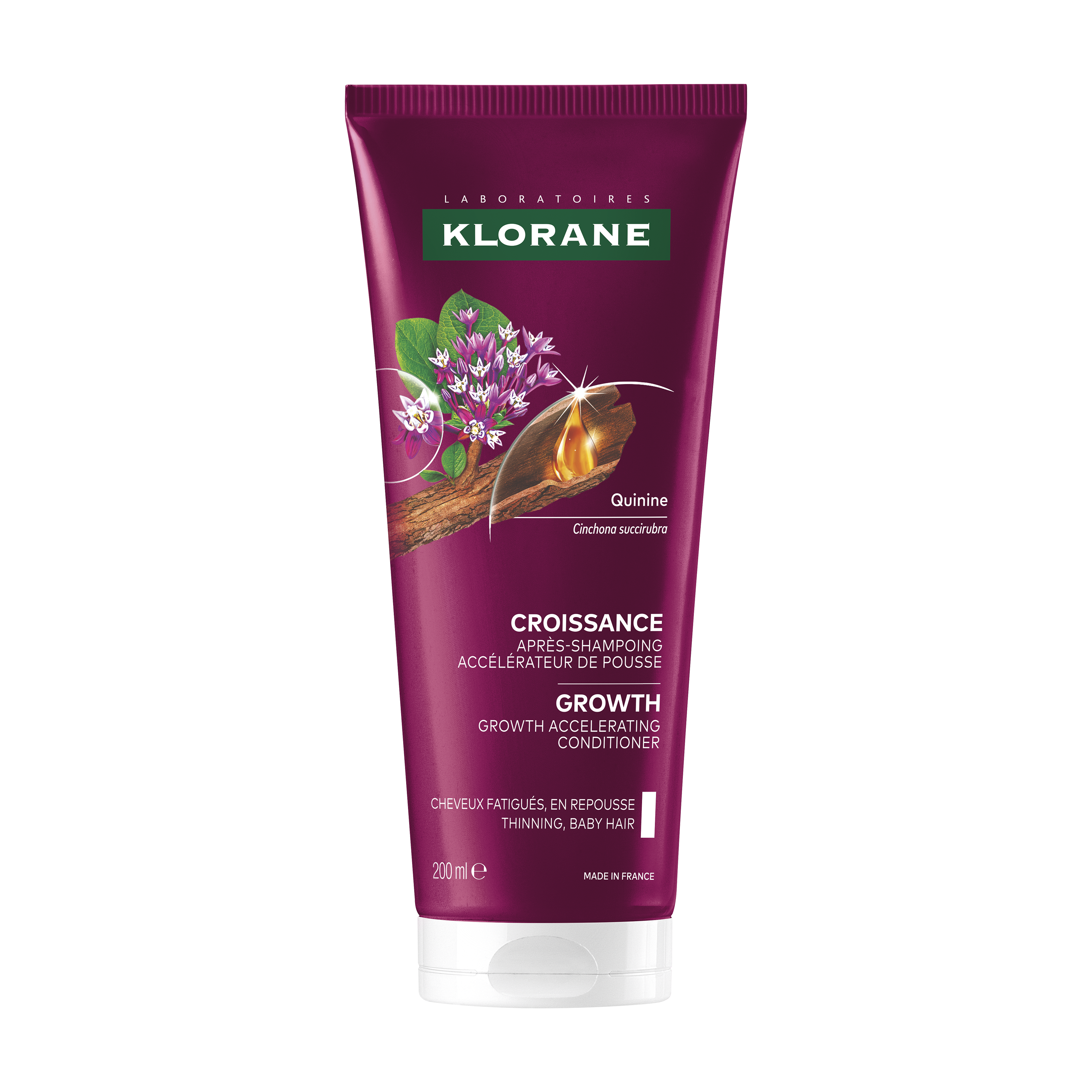Klorane - Chinina Crescita - Balsamo Acceleratore Di Crescita Fisiologica 200 ml