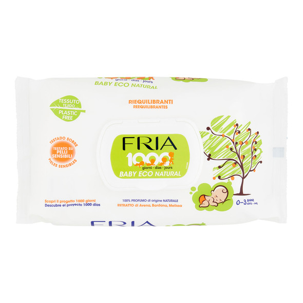FRIA BABY ECO NATURAL X 72