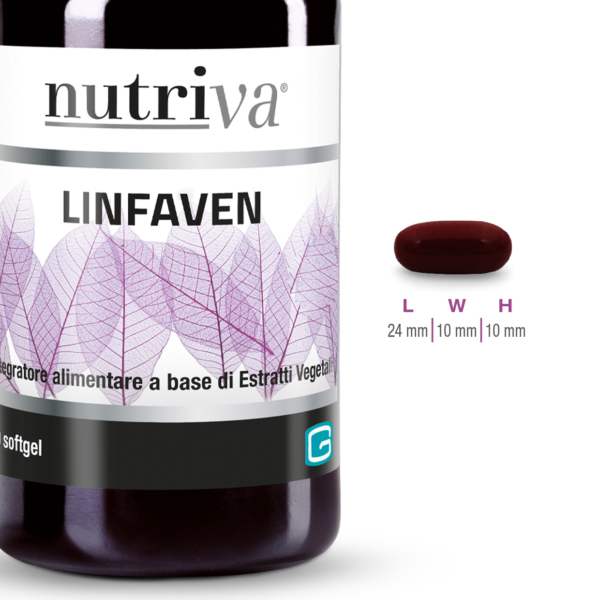 Nutriva Linfaven Integratore Venoso 30 Compresse Softgel