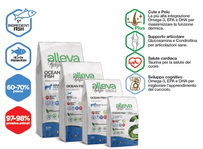 ALLEVA HOLISTIC DOG ADULT OCEAN FISH MINI KG 12 - P01232