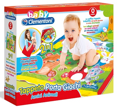 CLEMENTONI TAPPETO PORTAGIOCHI AMICI ANIM