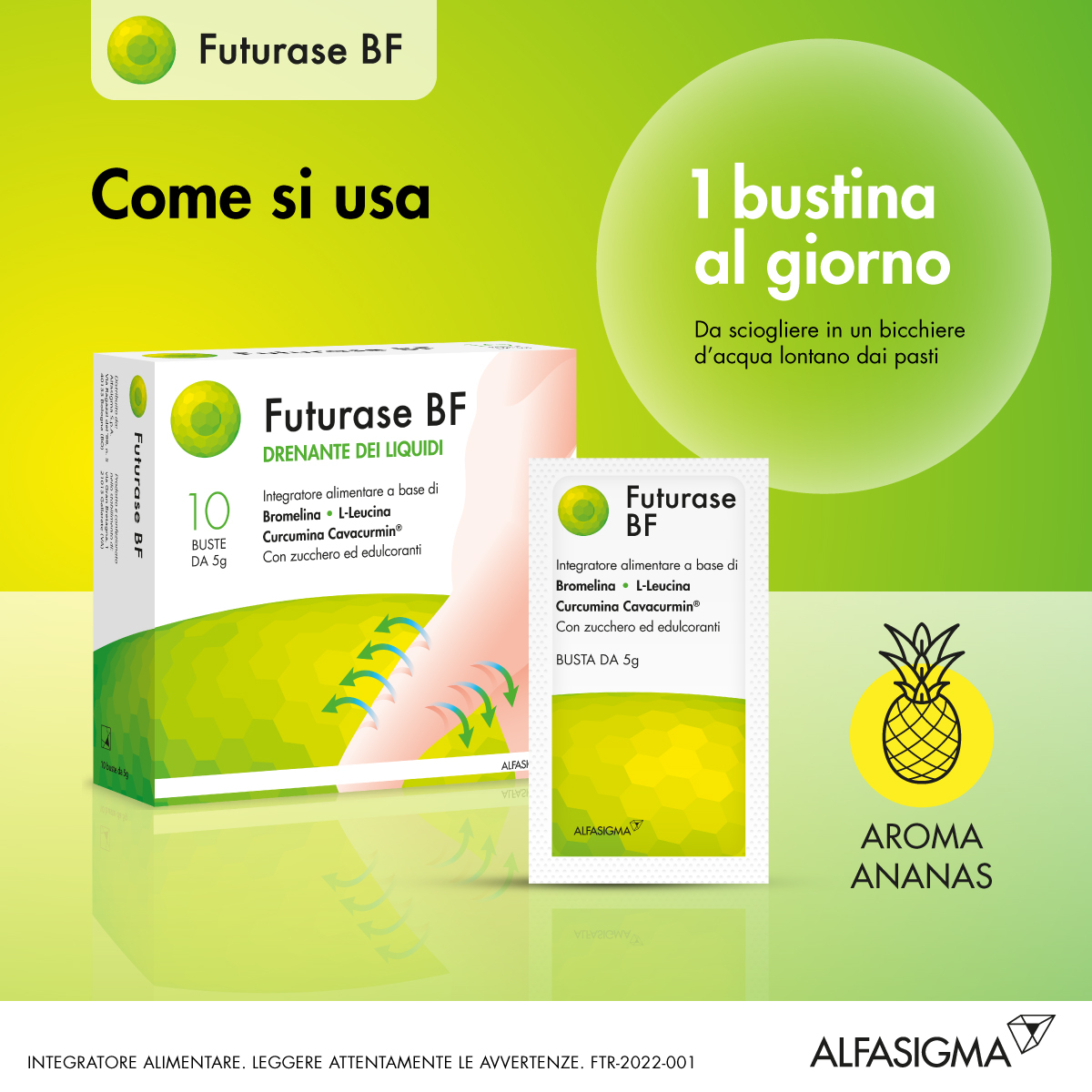 Futurase BF Integratore Antinfiammatorio 10 Buste