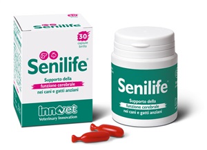 Innovet Senilife Integratore Neurologico Cani e Gatti 30 Capsule