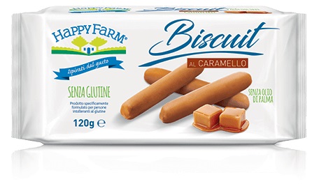 HAPPY FARM BISC CARAMELLO 120G
