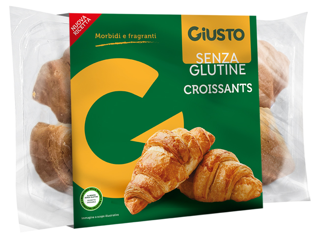 GIUSTO S/G Croissants 4x80g