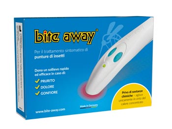 BITE AWAY DISPOSITIVO ELETTRICO PER PUNTURE D’INSETTO