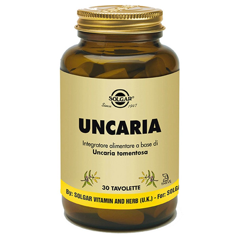 Solgar Uncaria Integratore Articolare 30 Tavolette