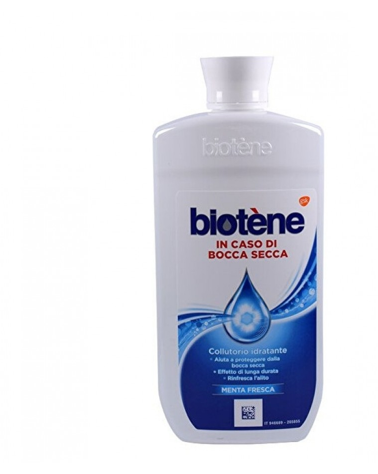 Biotene Collutorio Bocca Secca Igiene Dentale Gusto Menta Fresca 500 ml