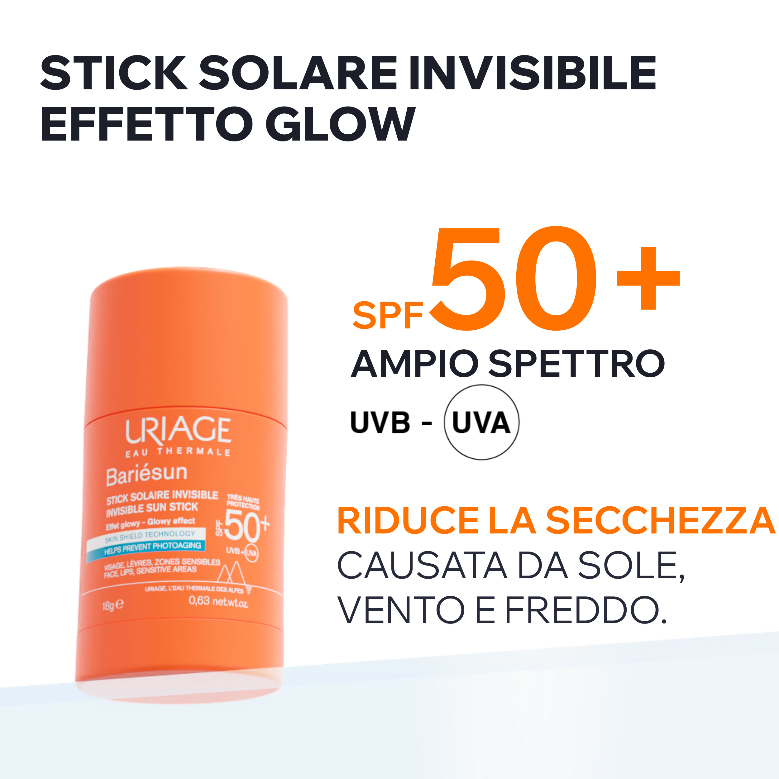 BARIESUN SPF50+ STICK INVIS18G