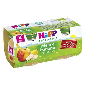 Hipp Biologico Merenda Fragola Mela Banana 4 x 100 g