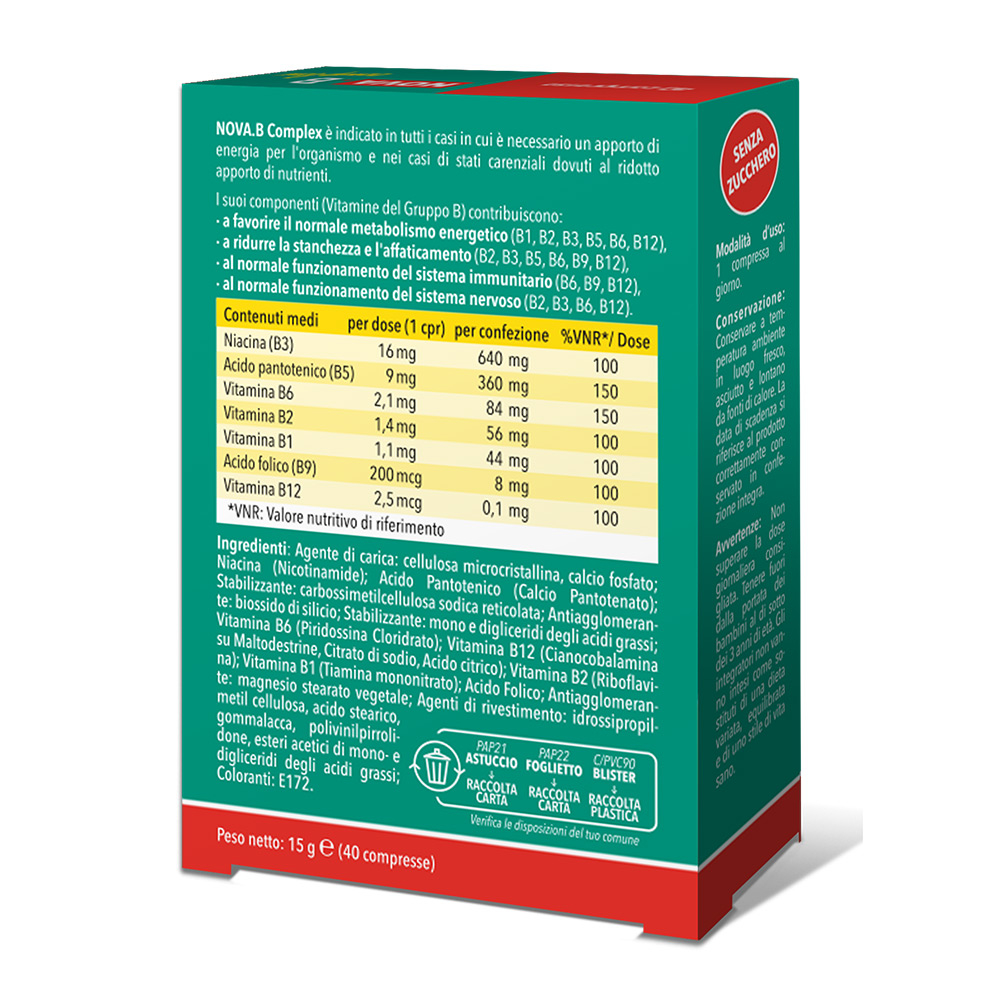 Nova B Complex 40 Compresse