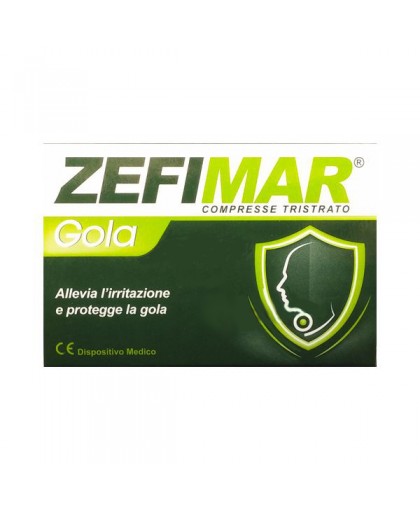 Zefimar Gola Compresse Per Irritazione 24 Pezzi