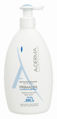 A-Derma Primalba Gel Detergente 2 in 1 per corpo e cuoio capelluto 500ml
