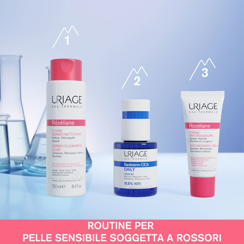 URIAGE ROSÉLIANE Crema viso anti-rossori lenitiva e idratante a lunga durata - 40ml
