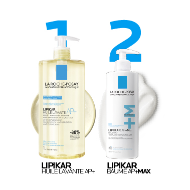 La Roche-Posay Lipikar - Huile Lavante AP+ Olio Lavante Relipidante Anti-Arrossamenti E Anti-Prurito 1 Litro