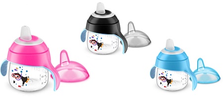 Philips Avent Tazza Con Beccuccio Decorata Nera 200 ml