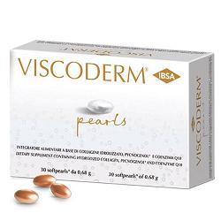VISCODERM Pearls Integratore per la Pelle 30 Capsule
