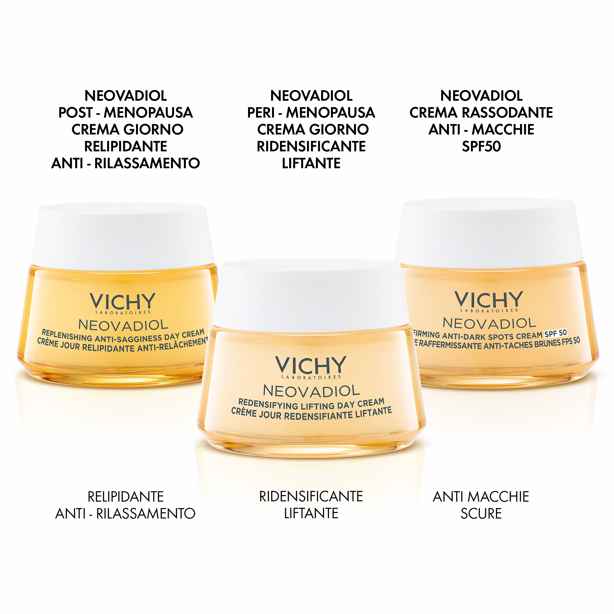 Vichy Neovadiol Post-Menopausa Crema Giorno Relipidante Anti-Rilassamento - 50 ml