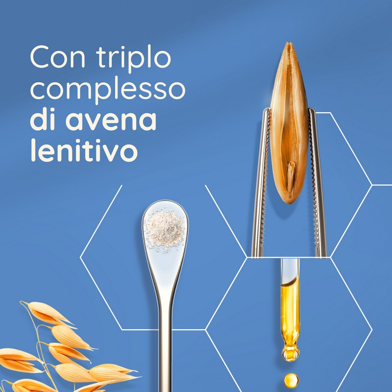 Aveeno Skin Relief Bagnodoccia Idratante per Pelle Molto Secca e Sensibile, Ipoallergenico, Bagnoschiuma Senza Profumo e Senza Sapone, Formula Vegana 500 ml