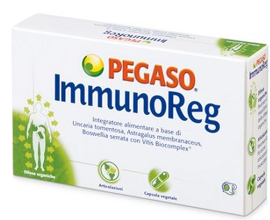 Pegaso Imunoreg Integratore Di Estratti Vegetali 40 Capsule