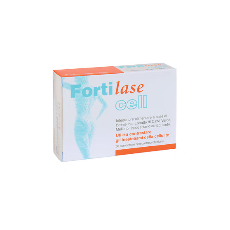 Fortilase Cell - Integratore anticellulite - 30 compresse